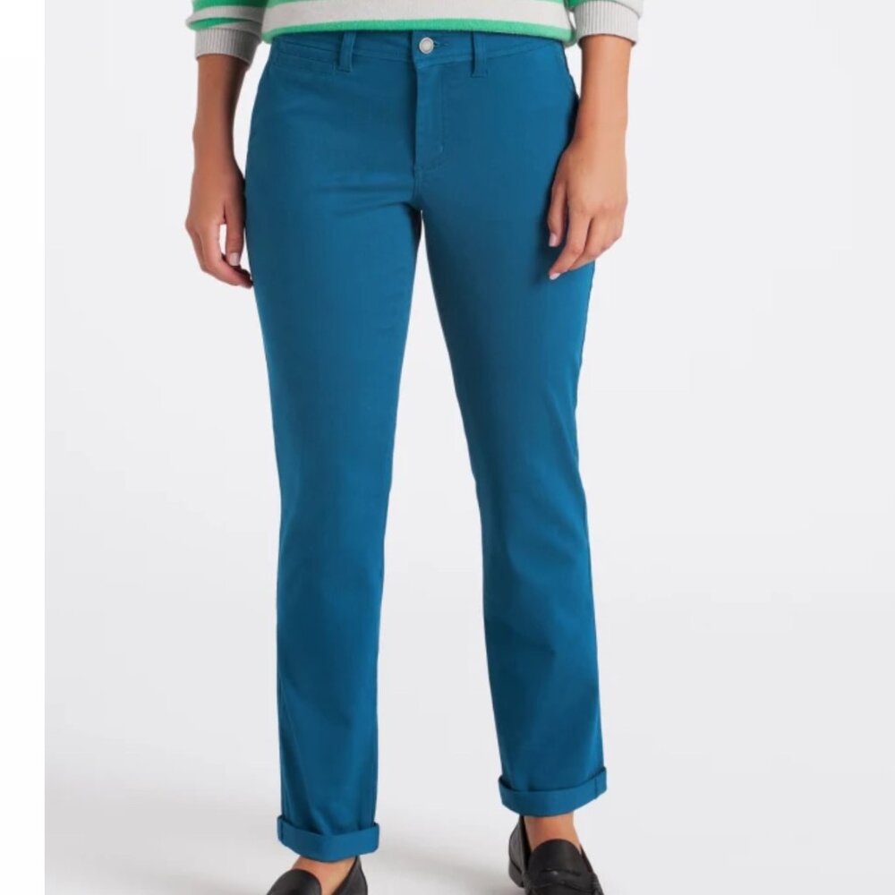 41 Hawthorn Teal Straight Leg Pants